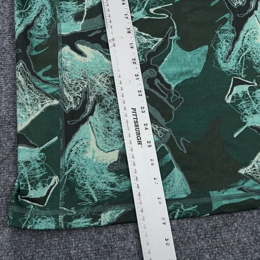The North Face Winter Warm Essential Crew Mens L Green Lichen Camo‎ Base Layer